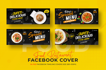 Food Restaurant Facebook Timeline Covers
