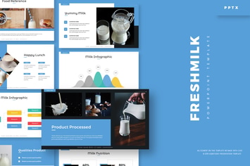 Freshmilk - Powerpoint Template