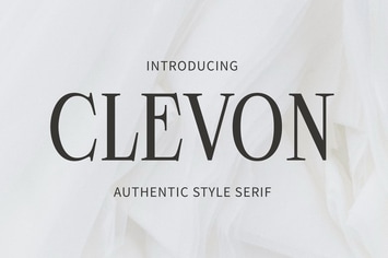 Clevon – Authentic Serif