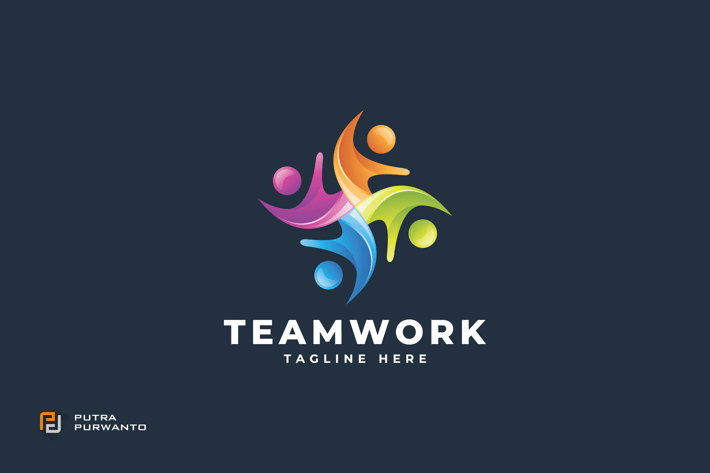 Teamwork - Logo Template