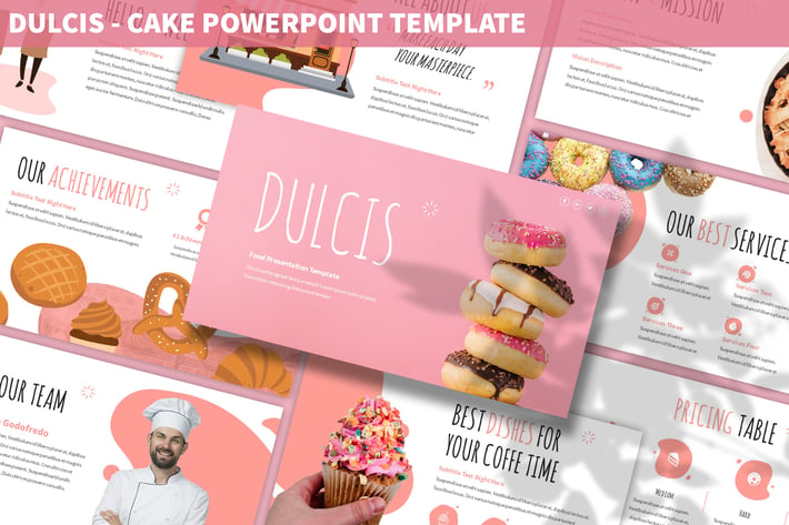 Dulcis - Cake Powerpoint Template