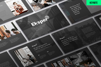 Eksper - Modern Business Keynote Template
