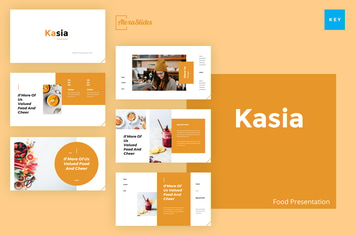 Kasia - Food Keynote Presentation Template