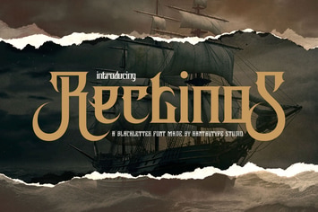 Rectinos A Blackletter Font