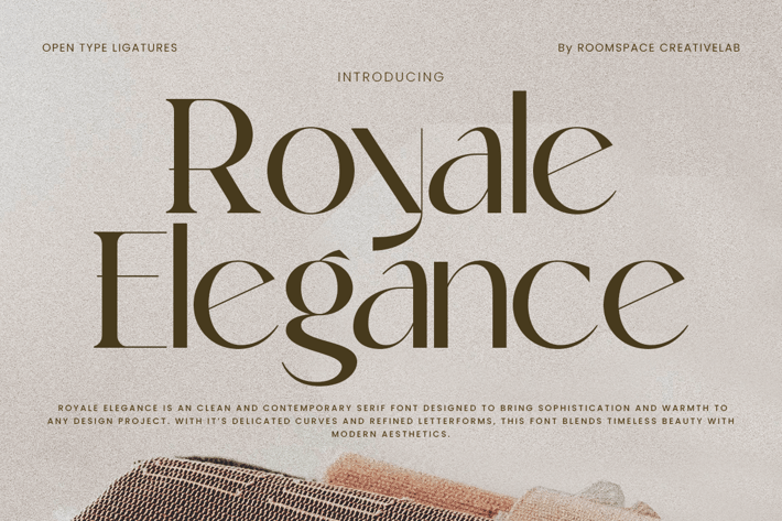 Royal Elegance - Modern Luxury Feminine Serif