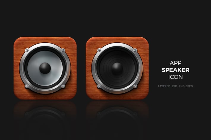 Speaker App Icon 