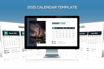 Calendar 2021 Keynote Template