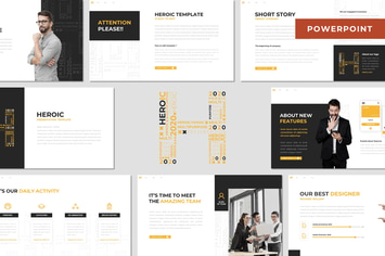 Heroic - Multipurpose Powerpoint Template