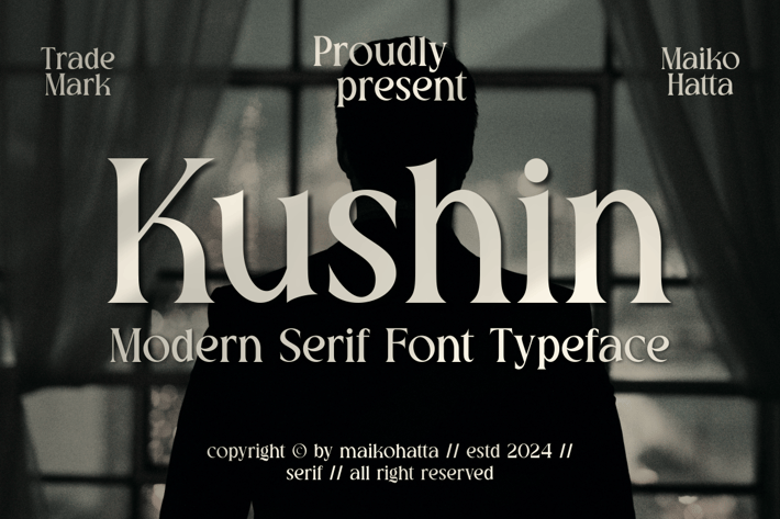 Kushin - Modern Serif Typeface