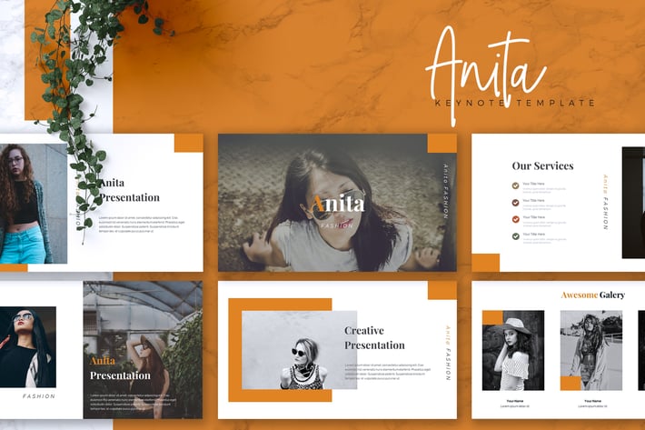 ANITA - Fashion Keynote Template