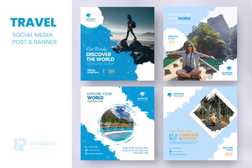 Travel R1 Social Media Post Template