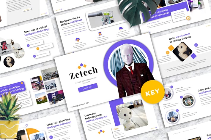 Zetech - Technology Keynote Templates
