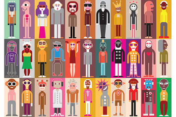Large collection of funny people avatars 2
