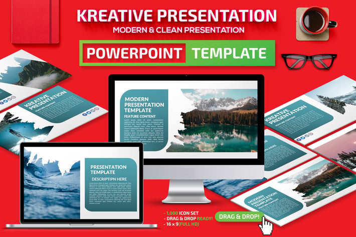 Kreative Powerpoint Presentation Template