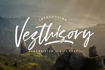 Vezthisory - Handwritten Font