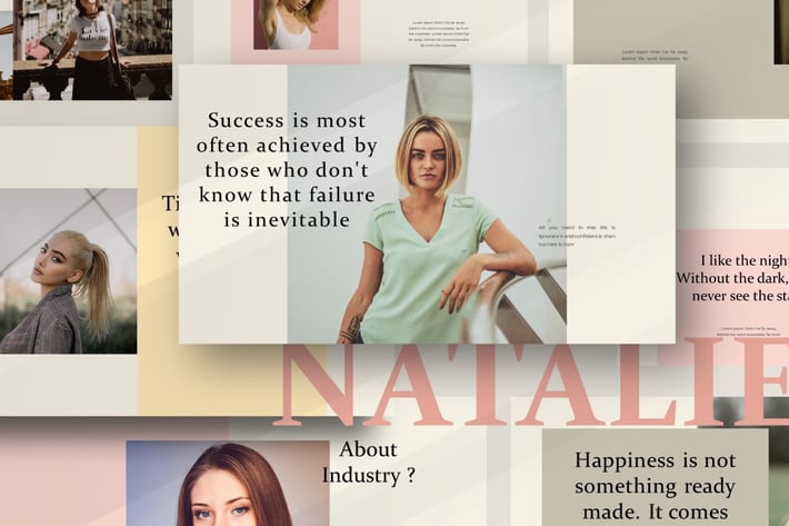 Ntalie Keynote Template