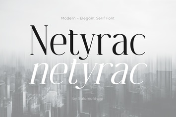Netyrac - Elegant Font