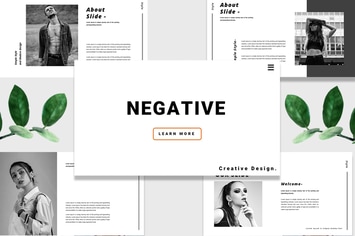 Negative - PowerPoint Template