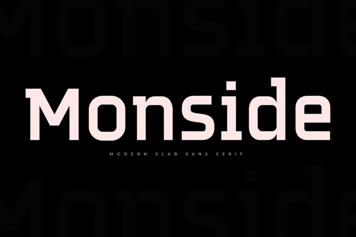 Monside Sans Serif Fonts