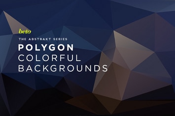 Polygon Abstract Backgrounds V6
