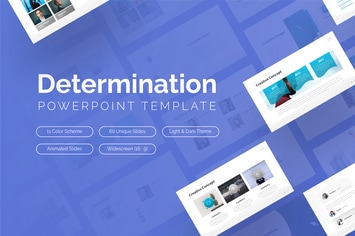 Determination Creative PowerPoint Template