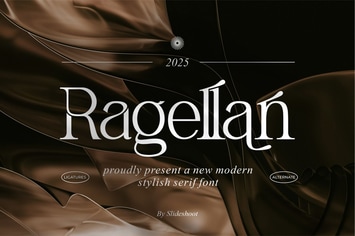 Ragellan || Unique Serif Font