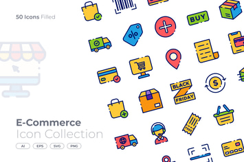 E-Commerce Filled Icon