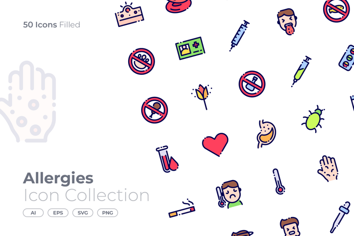 Allergies Filled Icon
