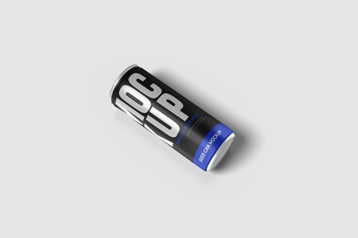 Beer Can Mockup V1