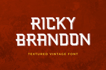 Ricky Brandon Serif Display Font