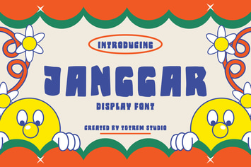 Janggar Display Font