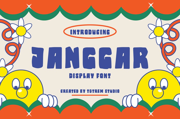 Janggar Display Font