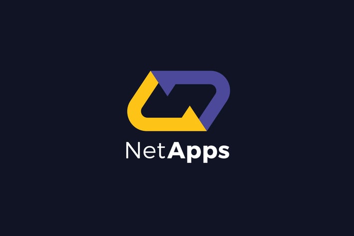 Net Apps N Letter Logo Template