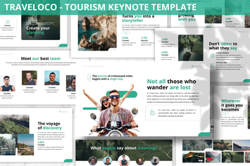 Traveloco - Tourism Keynote Template