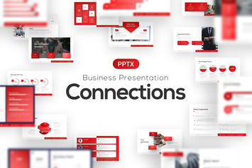 Connections Business Powerpoint Template