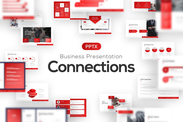 Connections Business Powerpoint Template