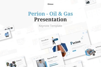 Perion Gas & Oil Keynote Presentation Template
