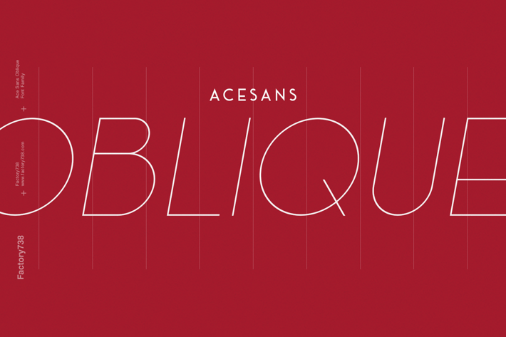 Ace Sans Oblique