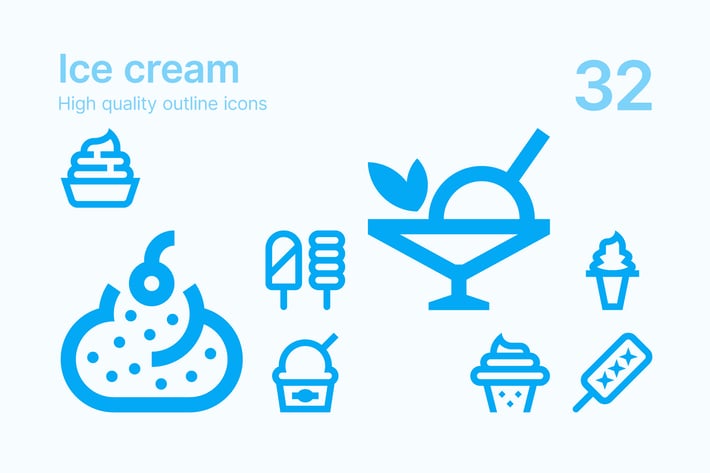Ice Cream Icons