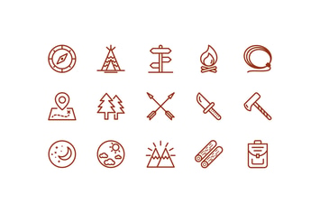 Camping Icons