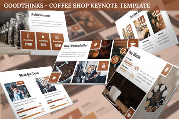 GoodThinks - Coffee Shop Keynote Template