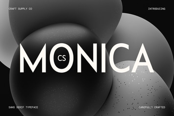 Monica – Contemporary Font
