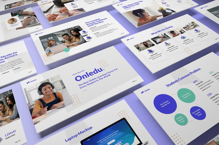Onledu - Education Powerpoint Template