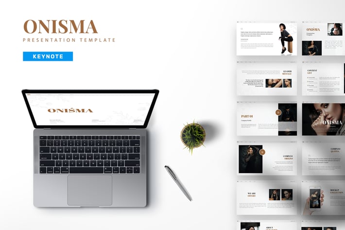Onisma - Keynote Template