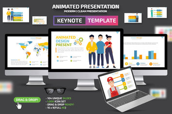 Animated Keynote Presentation Template