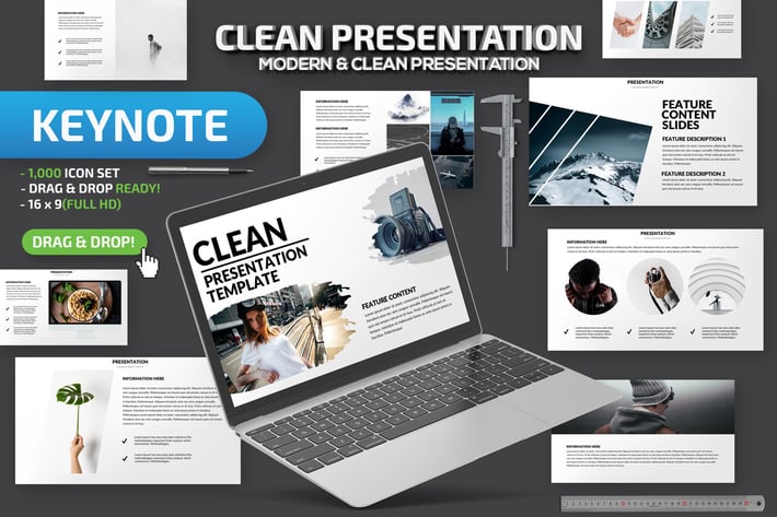 Clean Keynote Presentation