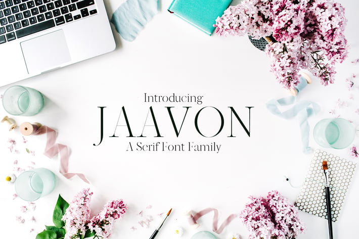 Jaavon Serif Font Family