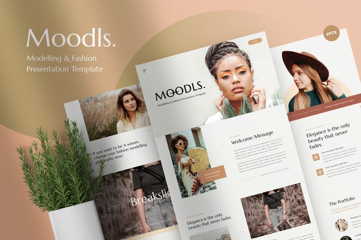 Moodls - Modelling & Fashion PowerPoint