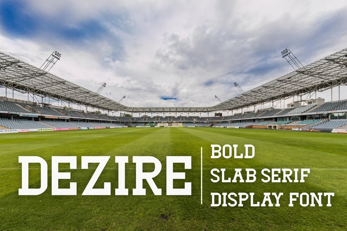 Dezire - Slab Serif