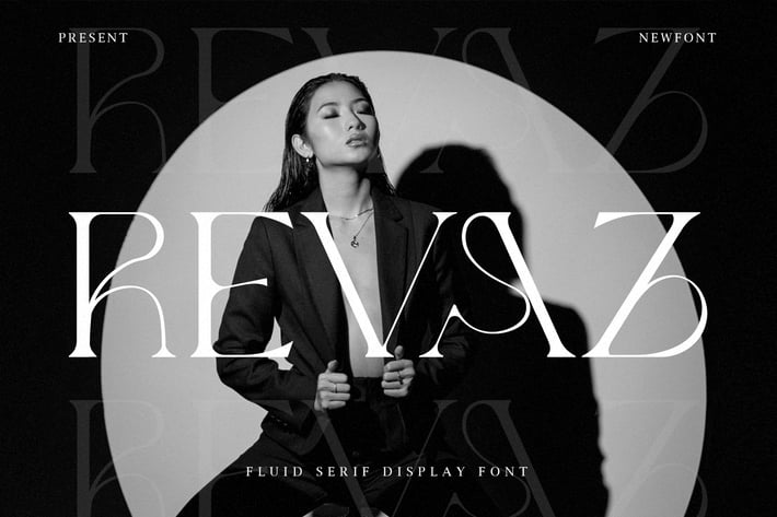 Revaz - Fluid Serif Display Font
